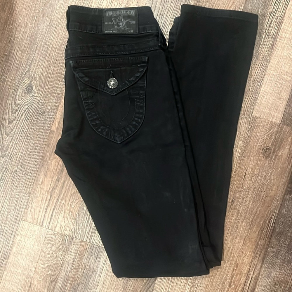 True Religion Julie Fit, Low Rise, Straight